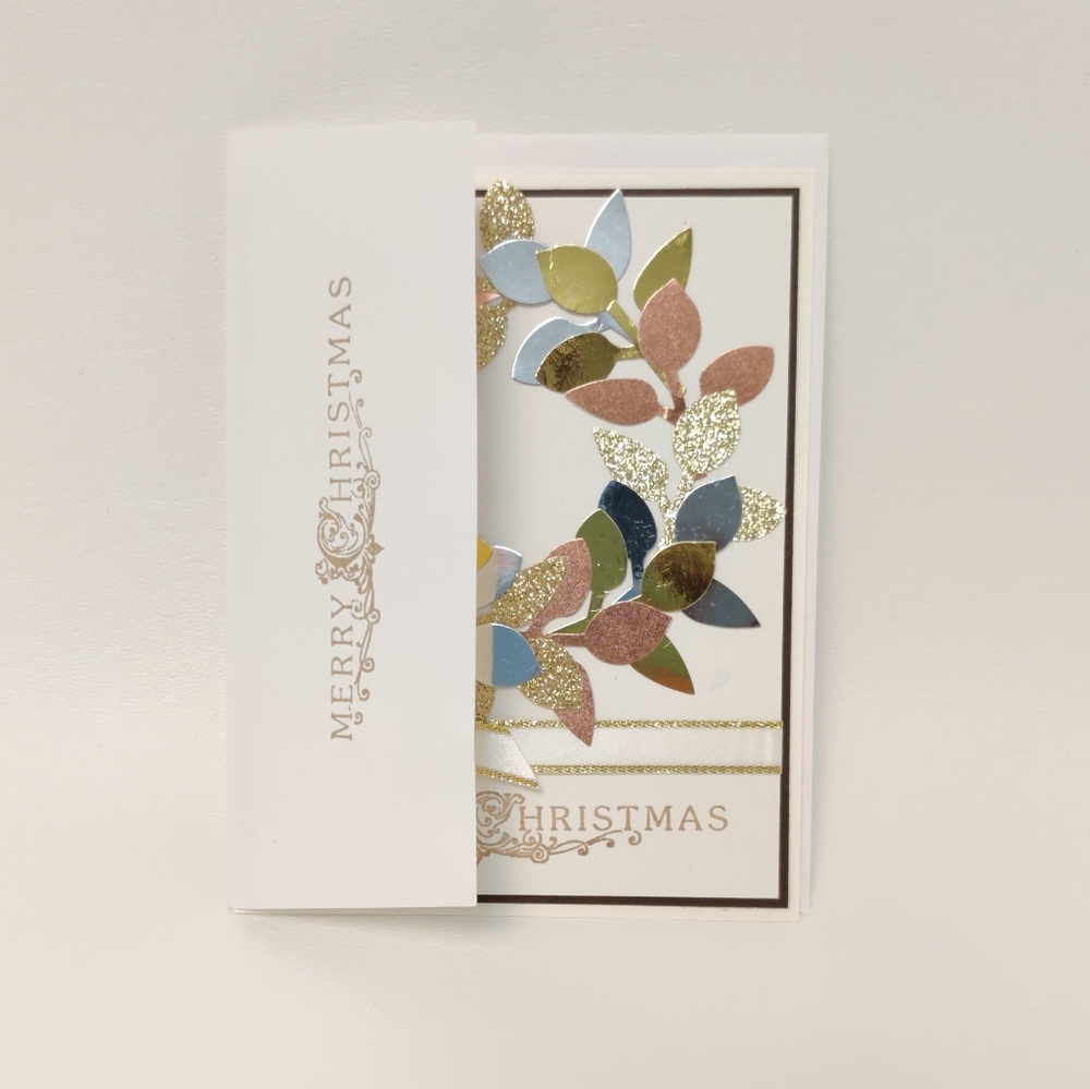 Handmade Merry Christmas Holiday Greeting Cards